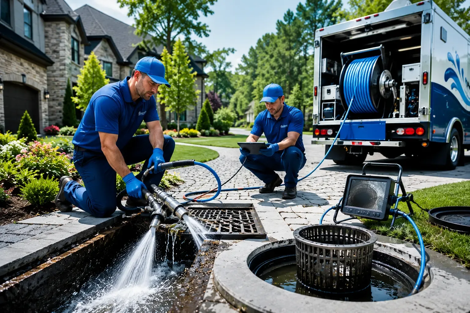 Local outdoor drain cleaning professionals in Kanawha, IA